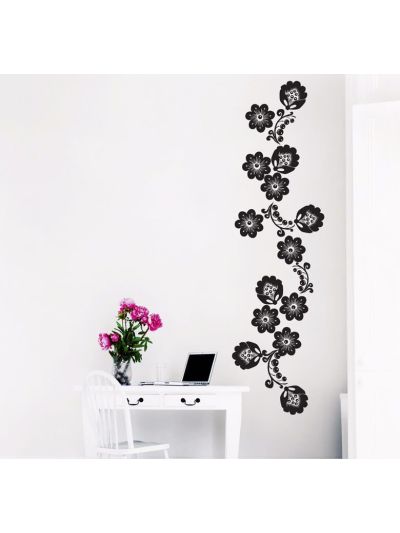 Vinilo decorativo floral 